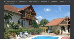 Desktop Screenshot of pensionmarika.de