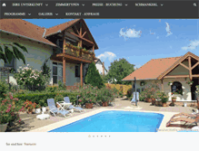 Tablet Screenshot of pensionmarika.de